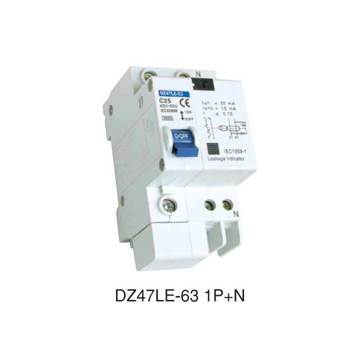 DZ47LE-63 Residual Current Operated Circuit Breaker