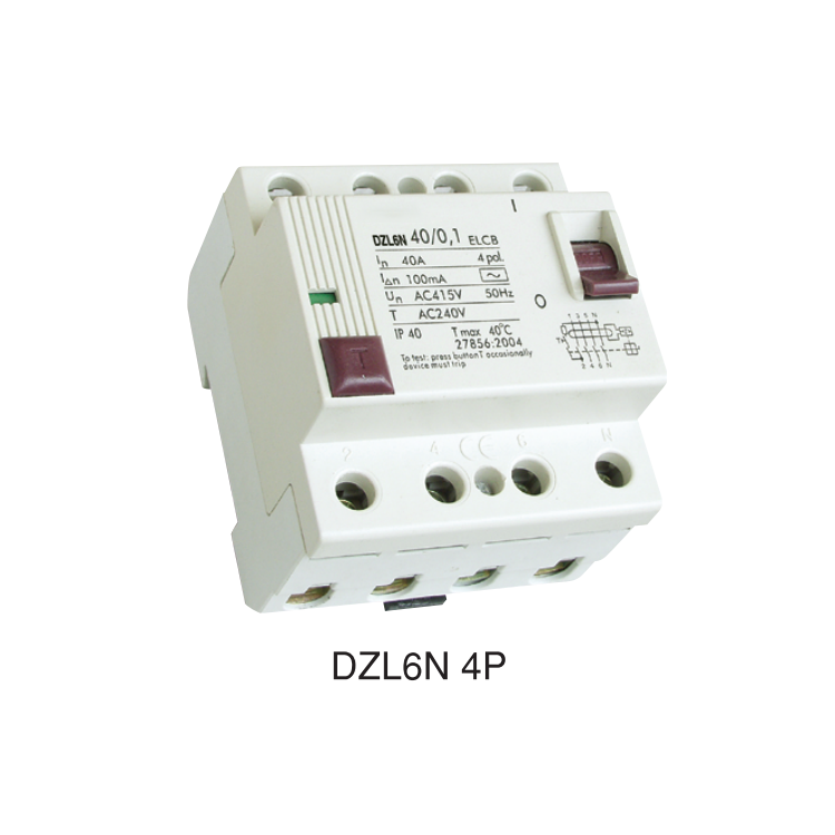 DZL6N Residual Current Circuit Breaker