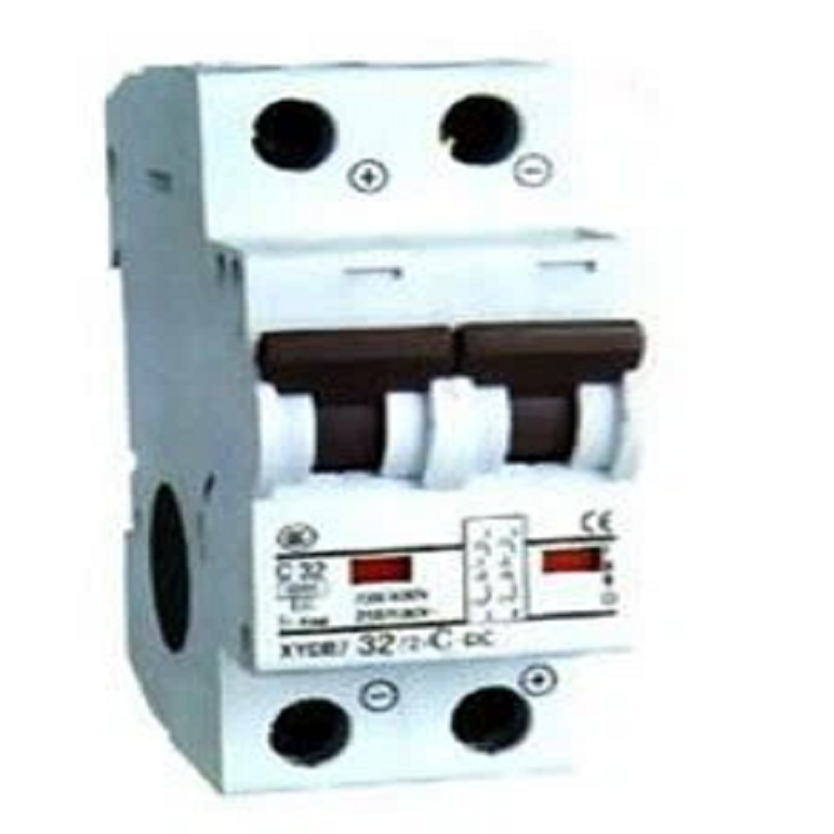 MCB Type D ：Mini Circuit Breaker With High Breaking Capacity (DC circuit)