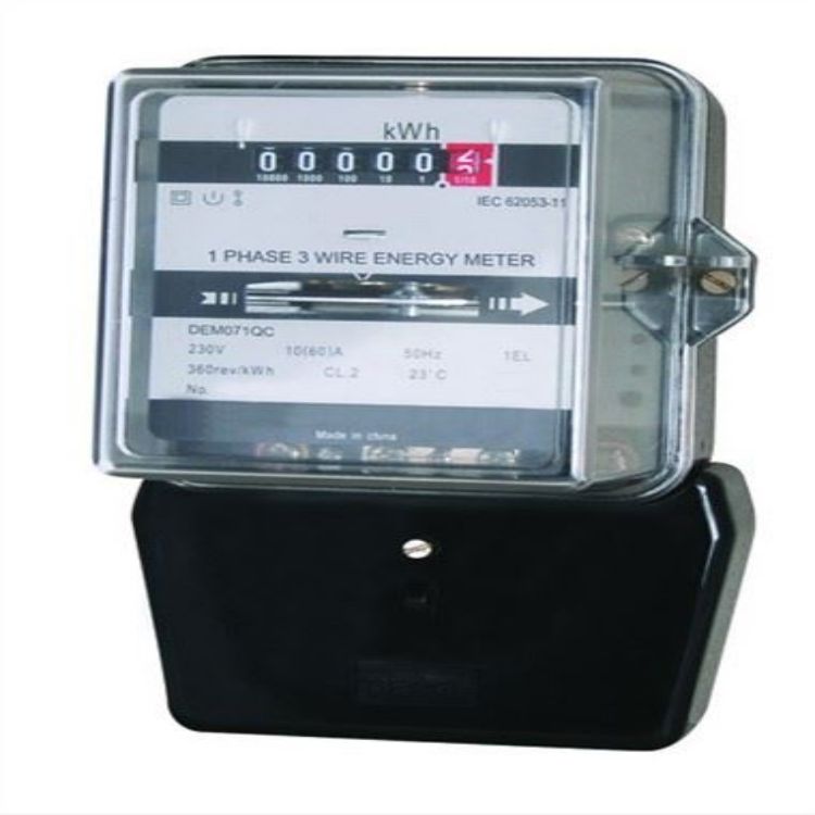 DEM0071QC 1 PHASE 2 WIRE ELECTRONIC ACTIVE ENERGY METER