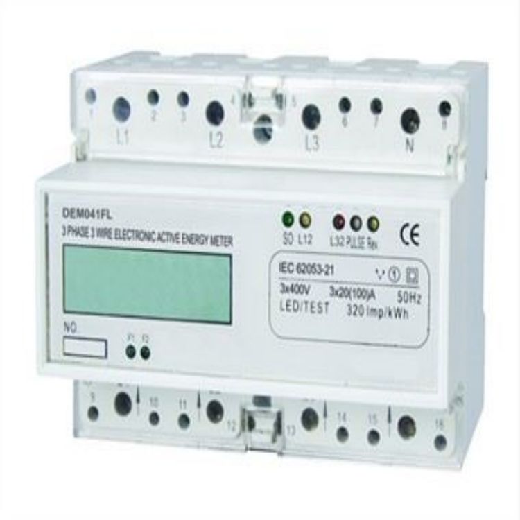 DEM0041FL 3 PHASE 3 WIRE ELECTRONIC ACTIVE ENERGY METER