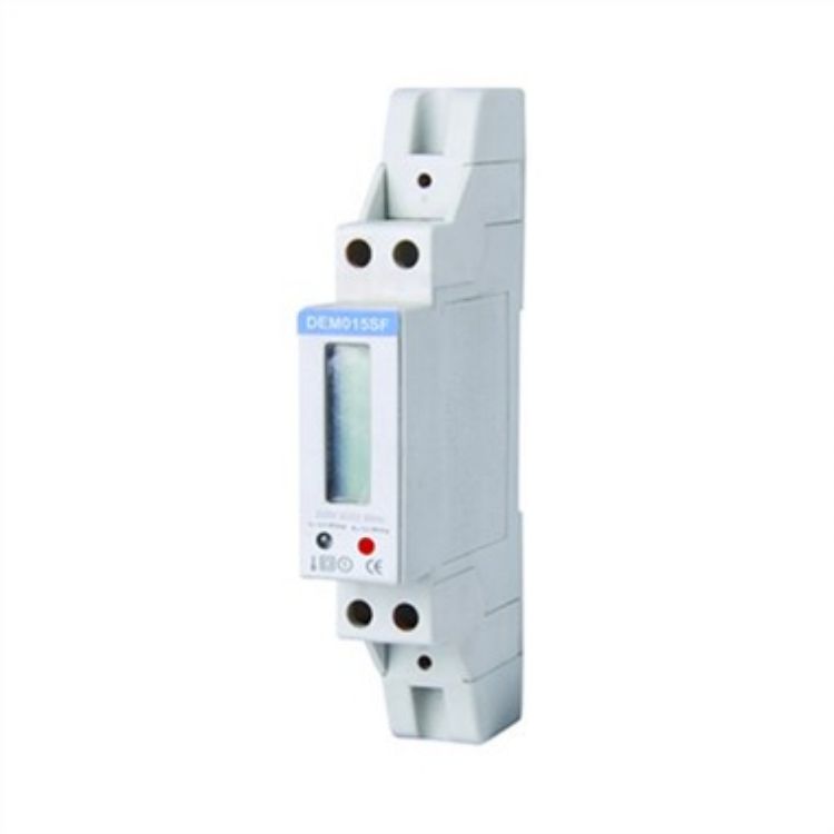 DEM015SF SINGLE PHASE ELECTRONIC DIN-RAIL ACTIVE ENERGY METER