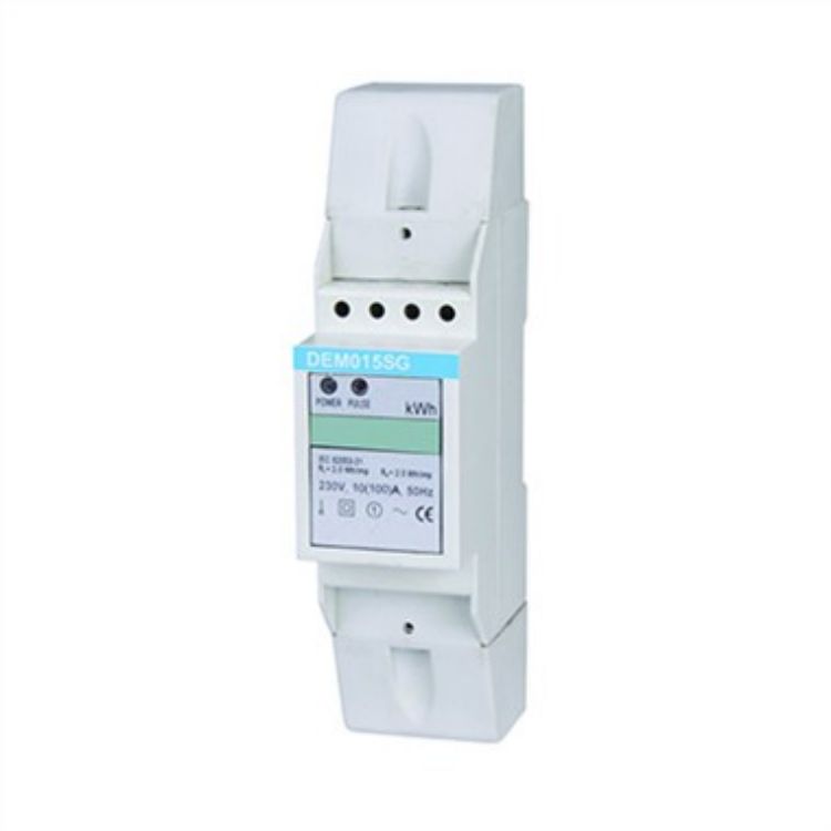 DEM015SG SINGLE PHASE ELECTRONIC DIN-RAIL ACTIVE ENERGY METER