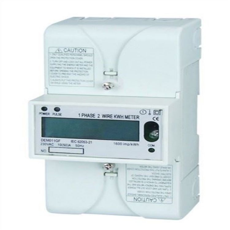 DEM011GF SINGLE PHASE ELECTRONIC DIN-RAIL ACTIVE ENERGY METER