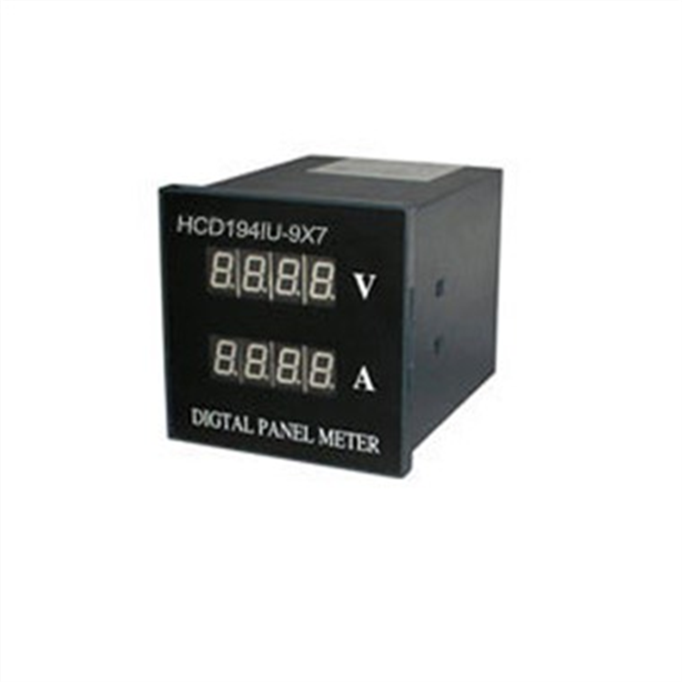 Combined dispaly digital panel meter