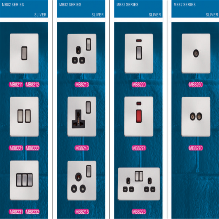 Smart Light Switch Dimmer British Range LQ MB Series CT Series GT Series