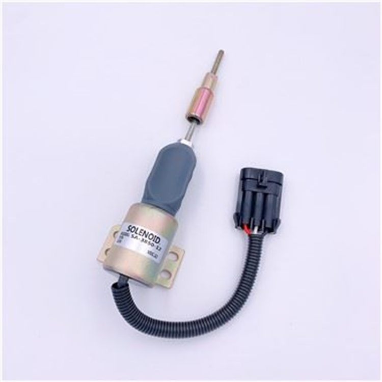 12/24V Shut Down Solenoid For Kubota SA-3850-24 1751ES-24E6UC4B1S5 SA-3850-24 1751ES-12E6UC4B1S5 SA-3850-12 E9HN9N392AB F1HZ9N392A for Ford 7.8L L8000 Haytools 1078 1079 1085 Kubota 3A 1751ES-12A3UC12B1S Hyundai Excavator R210-5 R210-7 New Holland Engine 