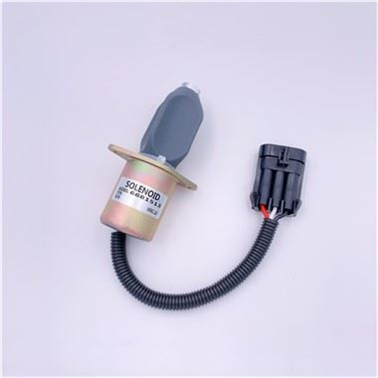 12V Shut Down Solenoid For Bobcat 6681513 6681512 6667993 for Bobcat 7753 "KUBOTA V2203" Kubota Skid Steer S150 S160 S175 S185 T190 751 Bobcat Skid Steer(s): T190, S185, S175, S160, S150, 7753, 773, 763, 753, 751, 743, 643