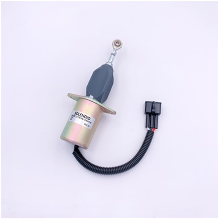 24V Shut Down Solenoid For Cummins 37Z36-56010 for Dongfeng Kinland Cummins 6CT 300HP Marine Diesel Engine