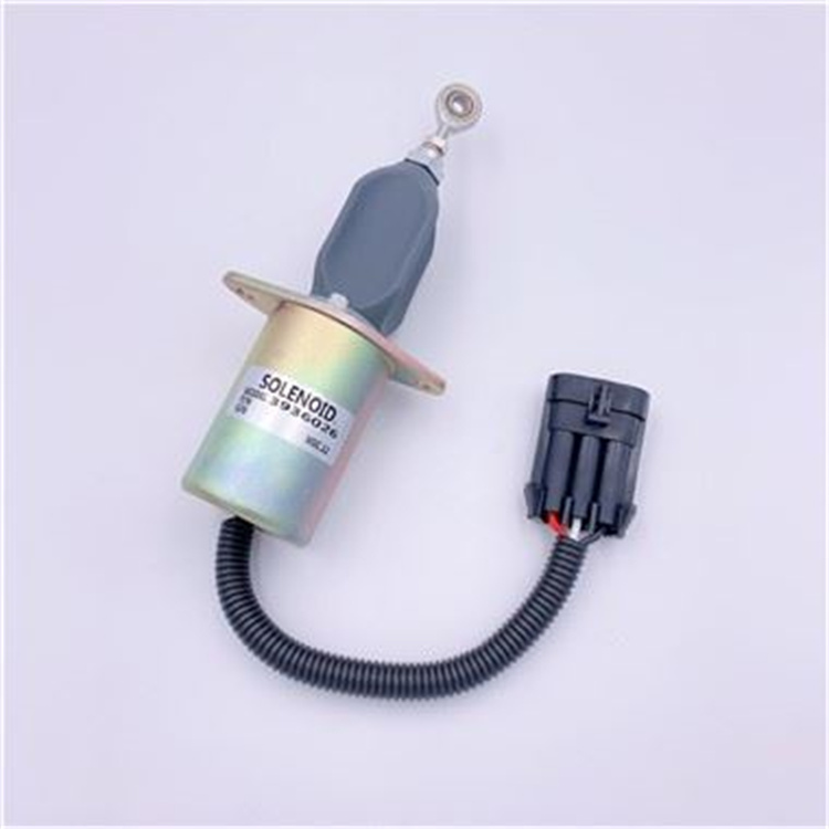 12/24V Shut Down Solenoid for Cummins 5016244AB, 3936026, SA-4767-12 SA-4767-24 3936026 SA-4767-12 5016244AB for Cummins 6CT DODGE 5.9L Excavator Engine Woodward 2003 Excavator Engine 5.9L 8.3L RAM Diesel Engine 4B 6B 6C Motorhomes Ford Freightliner 12VDC